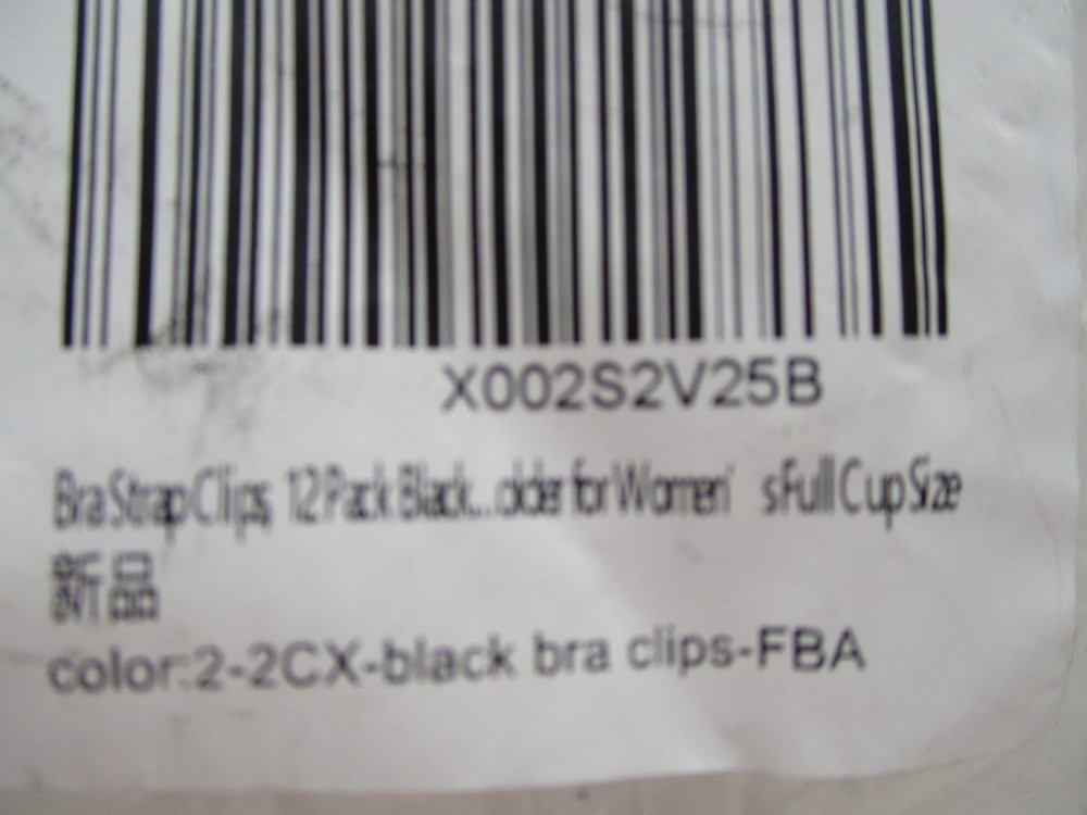 Bra Strap Clips FBA (19count)