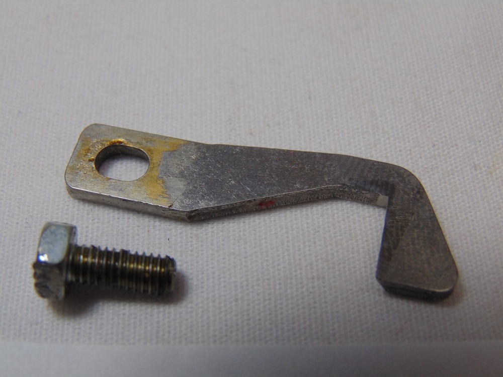 Elna Lock Pro 4 DC Overlock Serger Replacement Part Screw & Cutter Blade