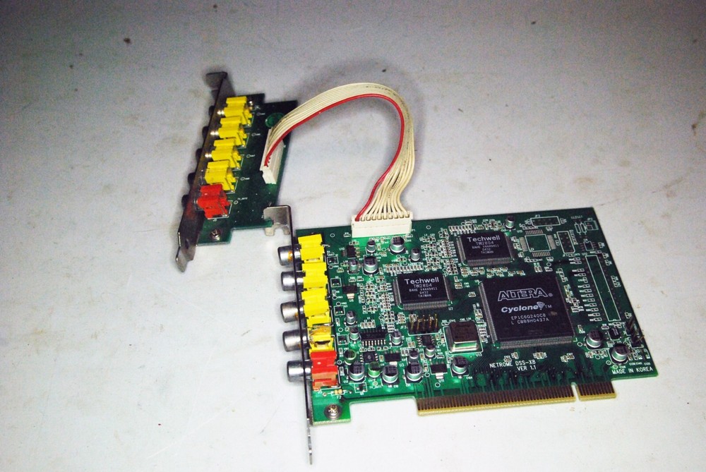 Netrome DSS-X8 PCI 8 channel DVR board