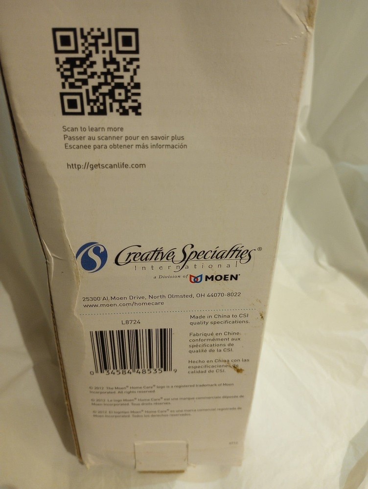 Moen bathroom grab bar