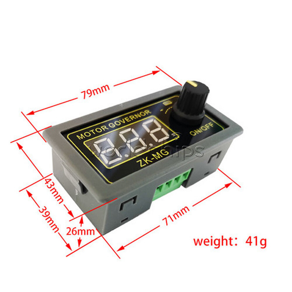 ZK-MG High Power PWM DC Motor Governor LED Dimming Module Adjustable Frequency