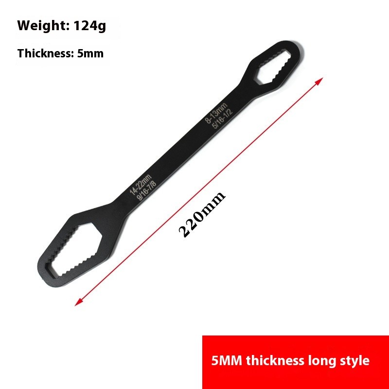 Multifunctional Two-Headed Box Wrench 8-22 - Non-Slip Hand Tool