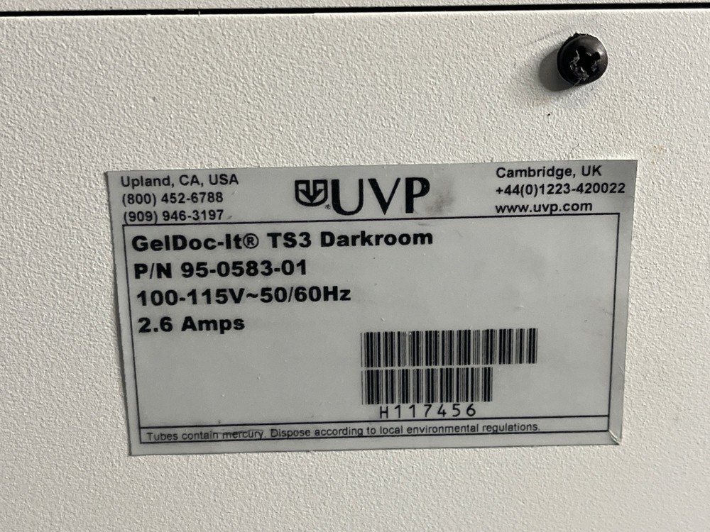 UVP GelDoc-It TS3 Imaging System | VisionWorks Touch Software | Benchtop UV