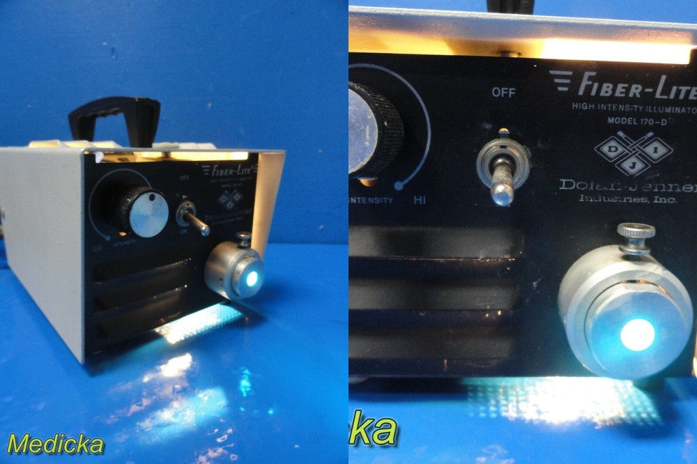 Dolan Jenner 170-D High Intensity Fiber Lite Illuminator Light Source ~ 17898