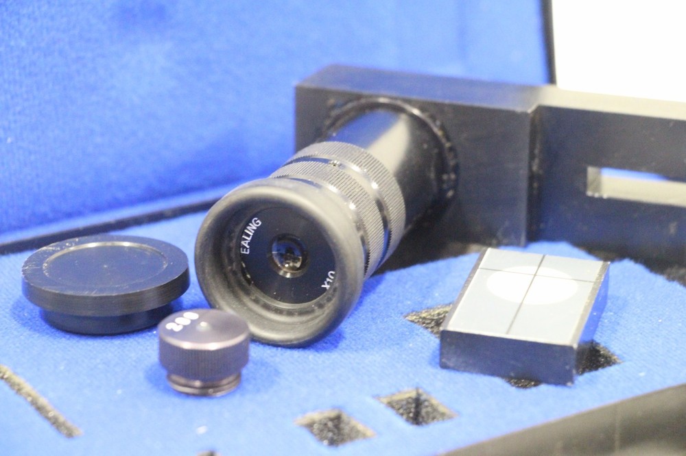 Ealing Microscope x10 x5/12 200 Camera TV Microscope Telescope Kit Parts