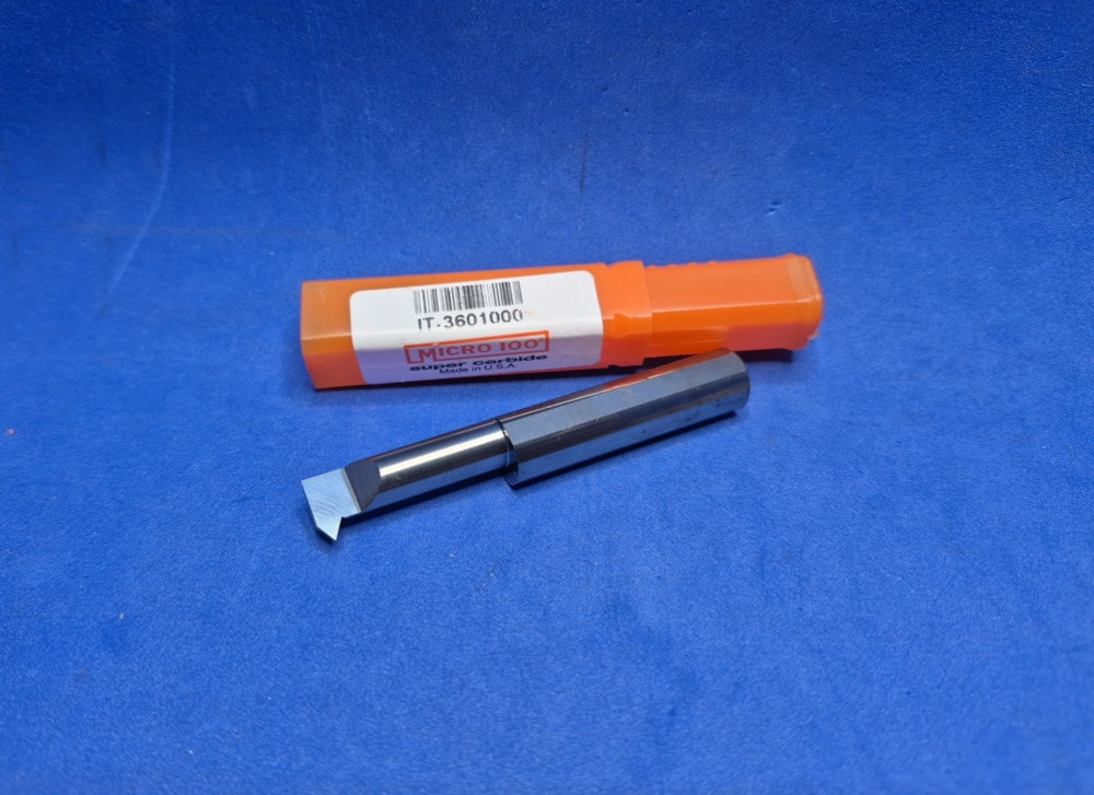 Micro 100 IT-3601000 Solid Carbide Internal Threading Tool