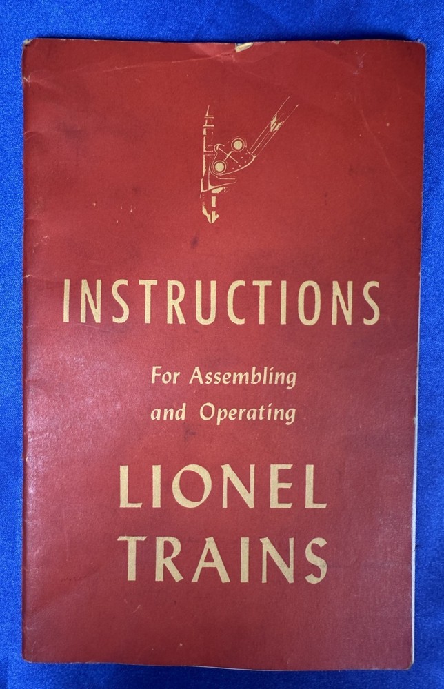 Lionel Instruction Booklet 1947