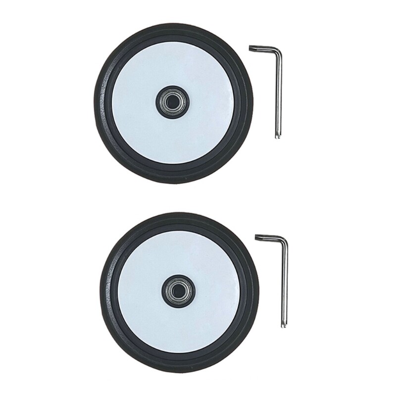 Upgraded Baby Strollers Rubber Wheel Replacement Baby Strollers Front/Back Wheel