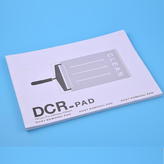 DCR Reusable Rolling Cleaning Sticky Paper Pad For Silicon Hand Rollers