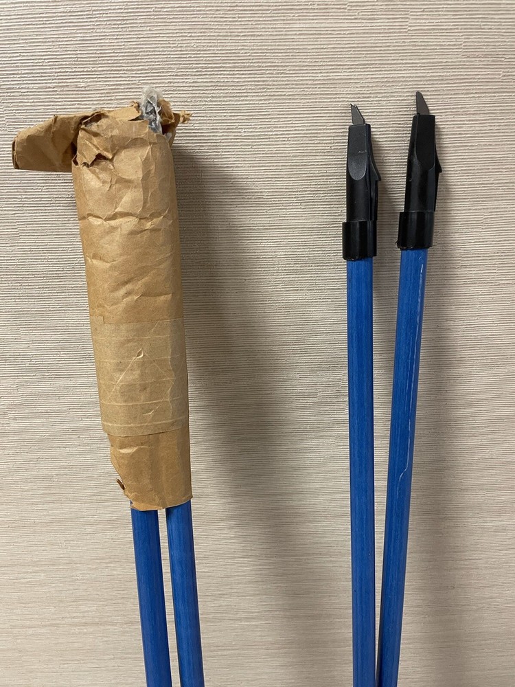 EXEL Tall Walking/Hiking sticks, 2 SETs, with carbon tips