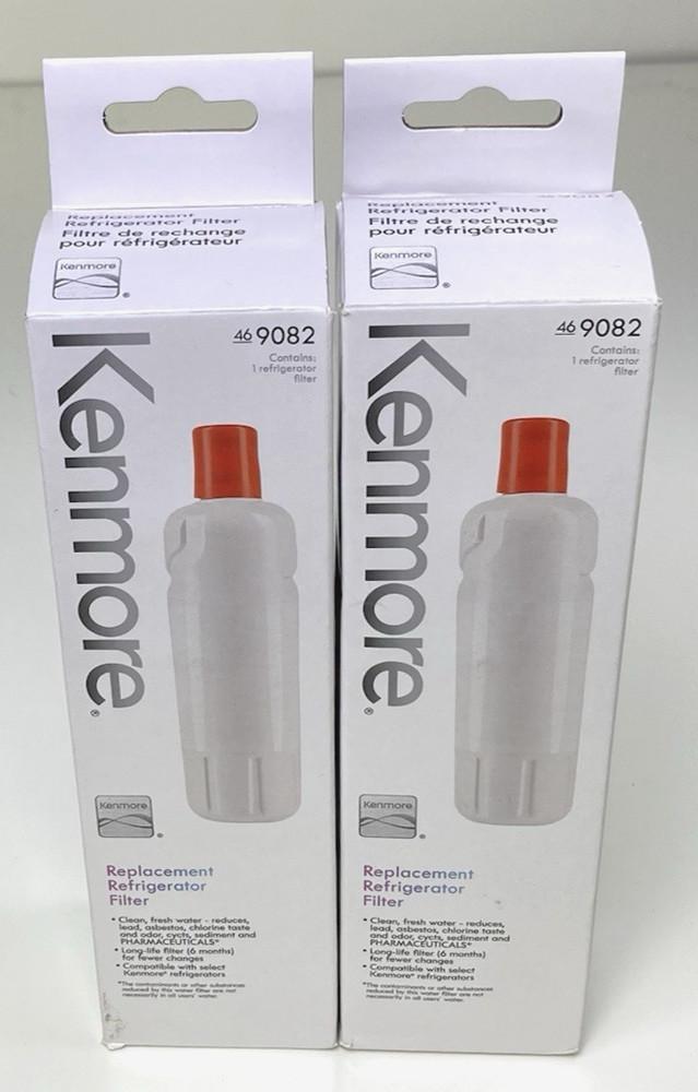2- New,  9082 Replacement Refrigerator Filter Kenmore 46-9082,46-9903, Free Ship