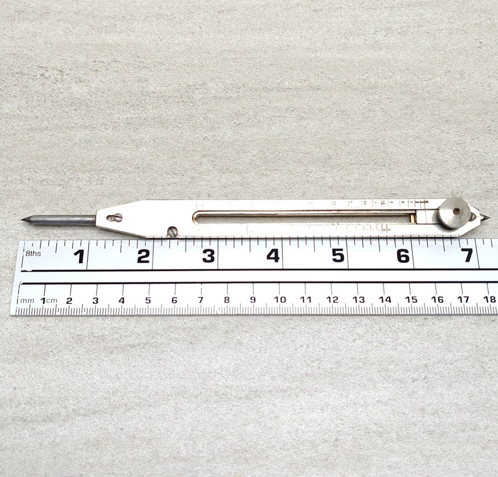 Albert Martz 7" Proportional Divider & Drafting Tool, Stuttgart Germany