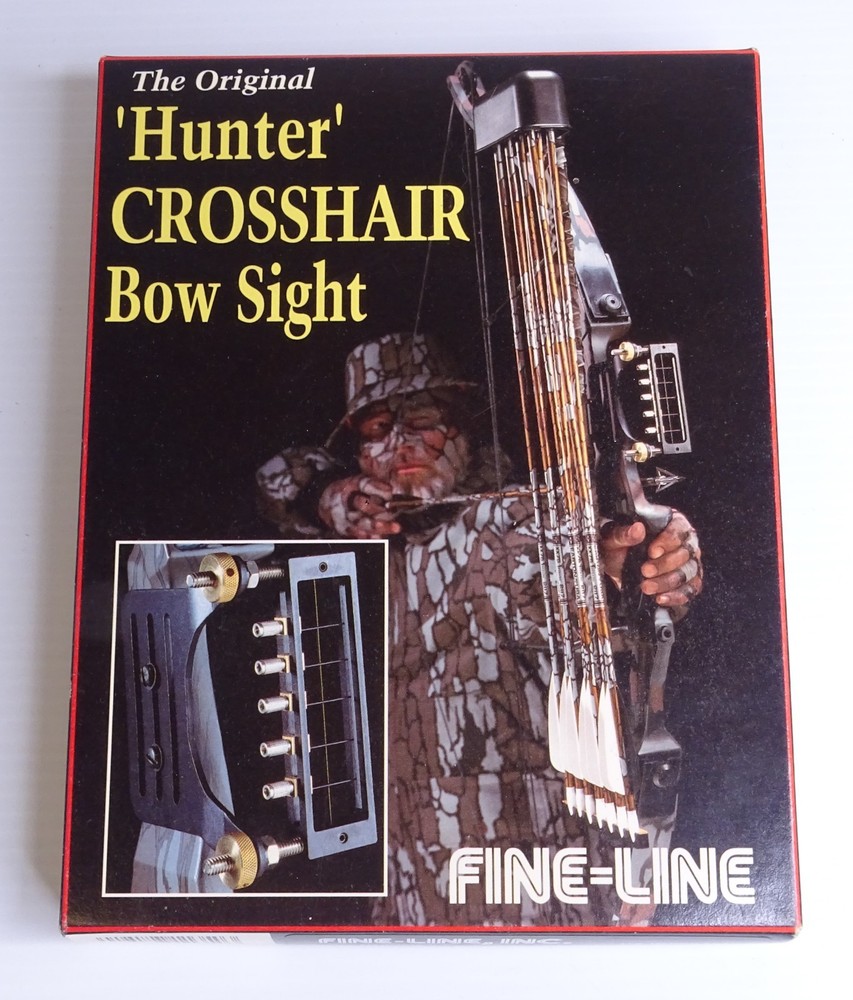 Fine Line Hunter Crosshair Bow Sight Empty Box Only