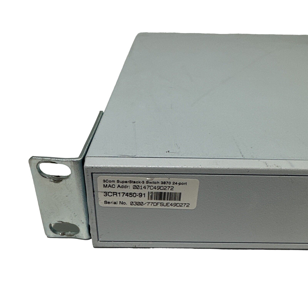 3Com 3CR17450-91 SuperStack 3 Switch 3870 24-Port