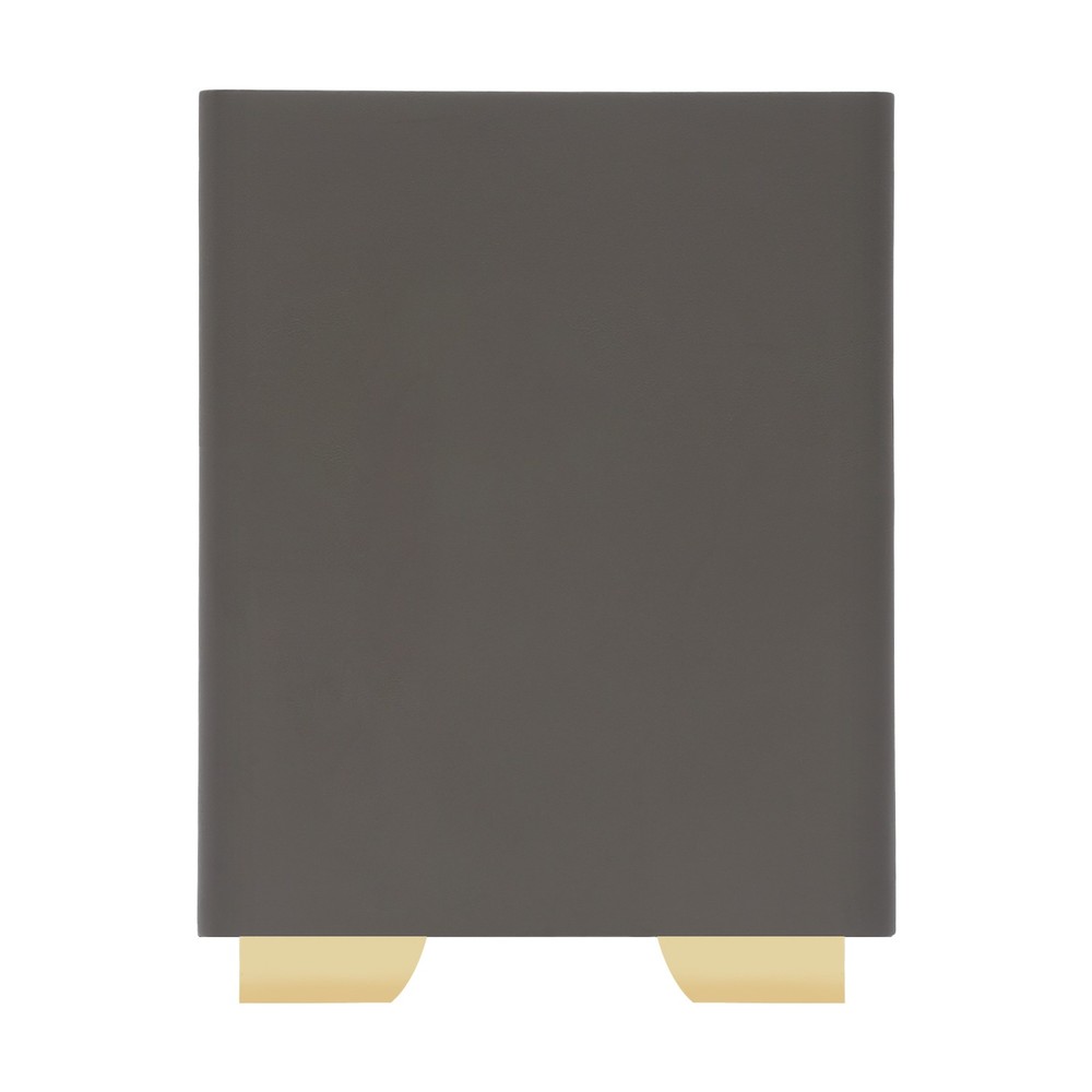 Smart Nightstand w/Security Safe Lock Box, 3-Color Light,Wireless Charging USB