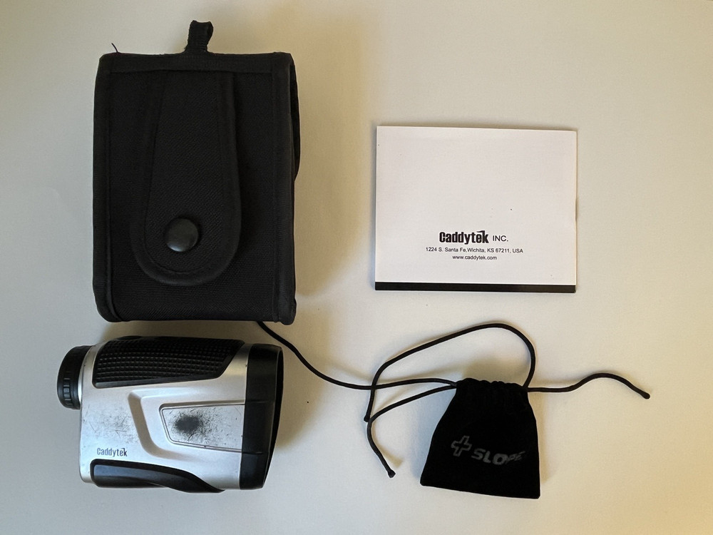 CADDYTEK CADDYVIEW V2 GOLF LASER RANGEFINDER W/ SLOPE