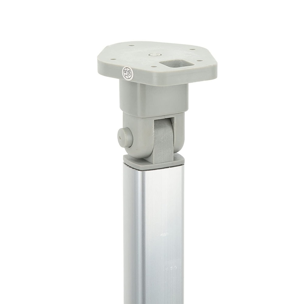 Adjustable Foldable Telescopic Table Leg Height, Rustproof Silver 560-930mm