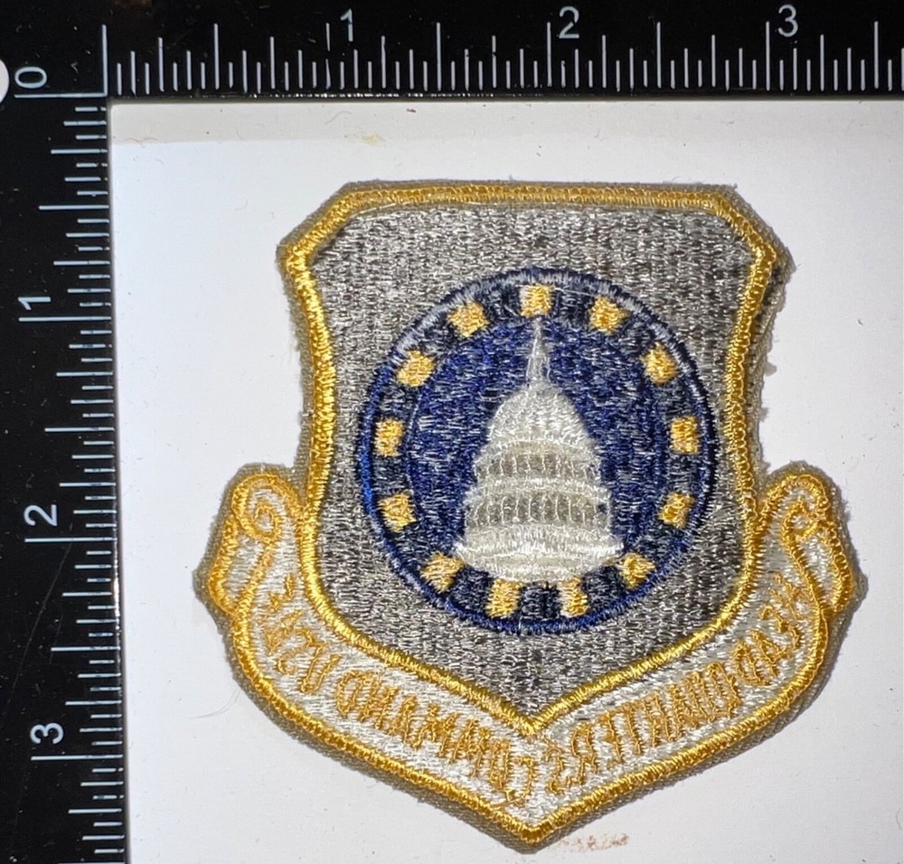 Cold War USAF US Air Force HQ Headquarters Command Patch