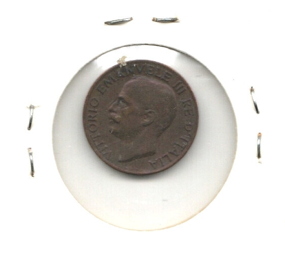 Italy 5 Centisimi, Bronze, KM 61