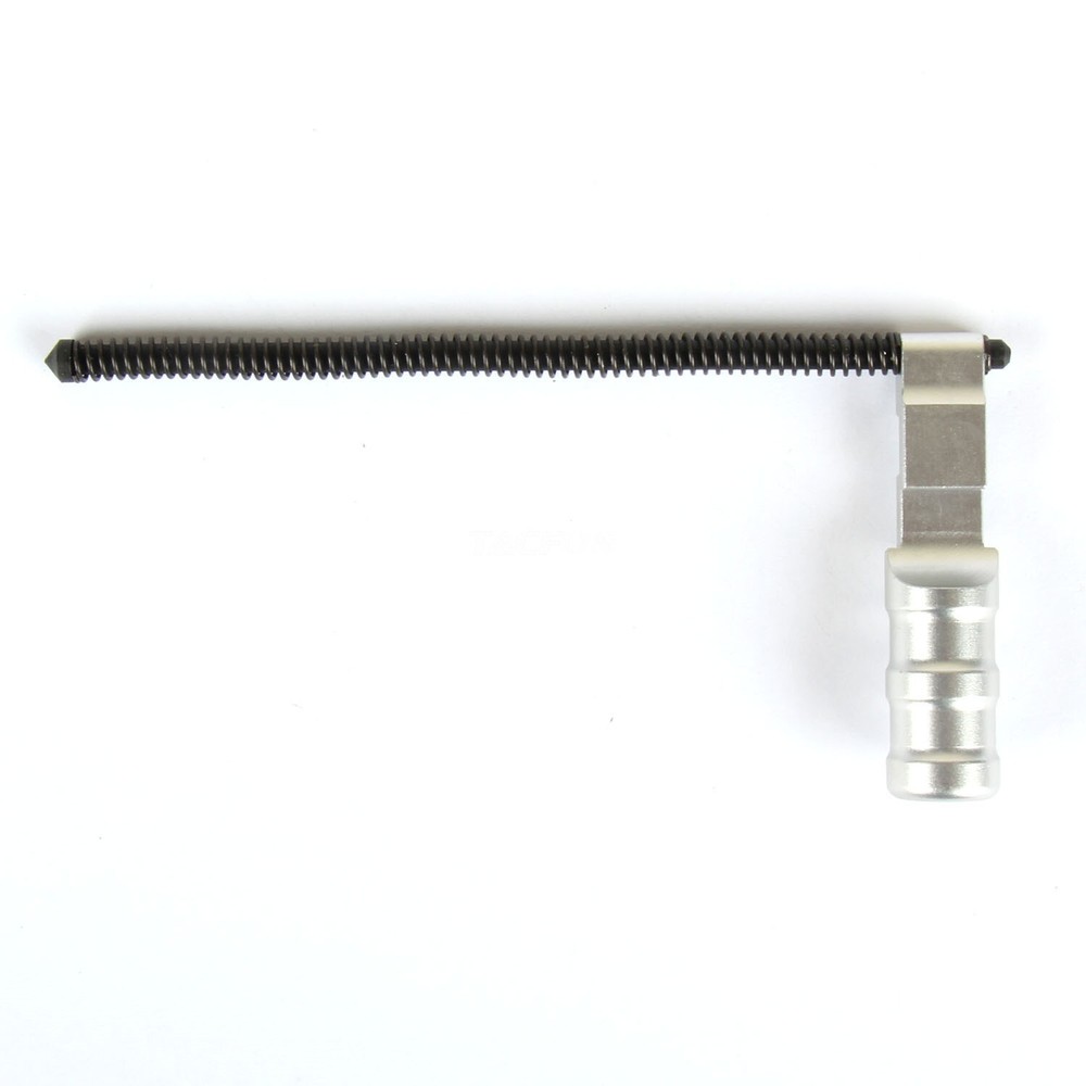 SILVER Oversized Handle Fits Ruger 10/22 1022 .22LR