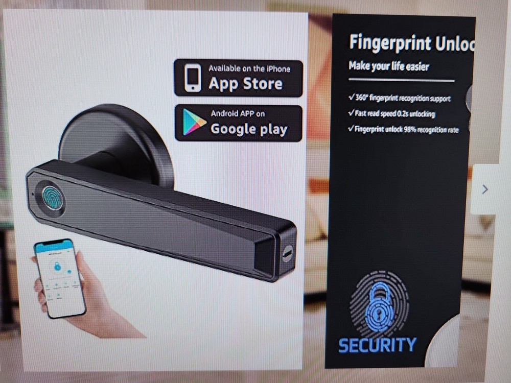 KPP Fingerprint Smart Door Lock
