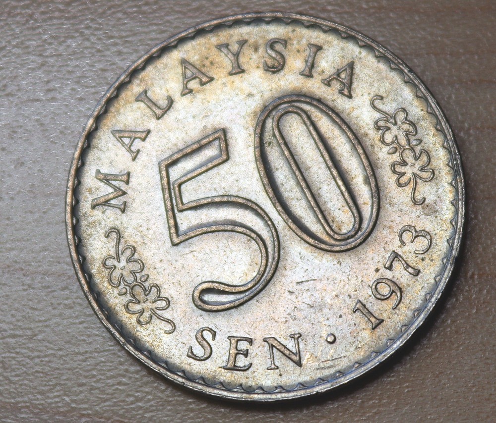 1973 Malaysia 50 Sen