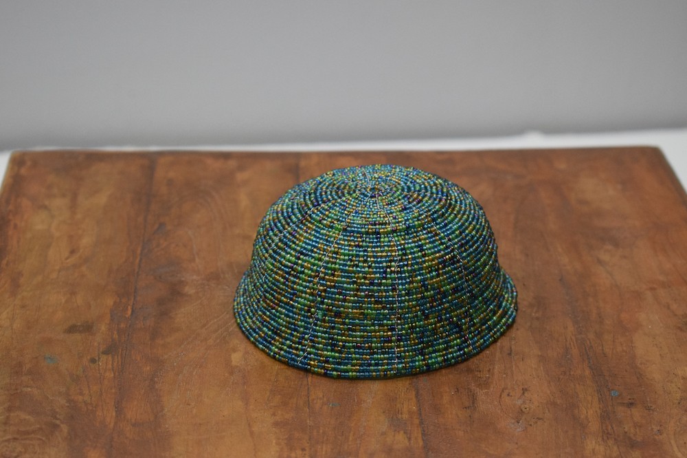 Baskets Indonesian Assorted Round Wire Beaded Baskets