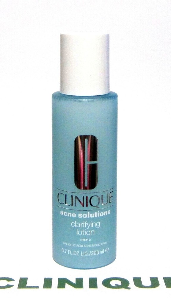 CLINIQUE Acne Solutions Clarifying Lotion STEP 2 (6.7oz/200mL) FULL SIZE