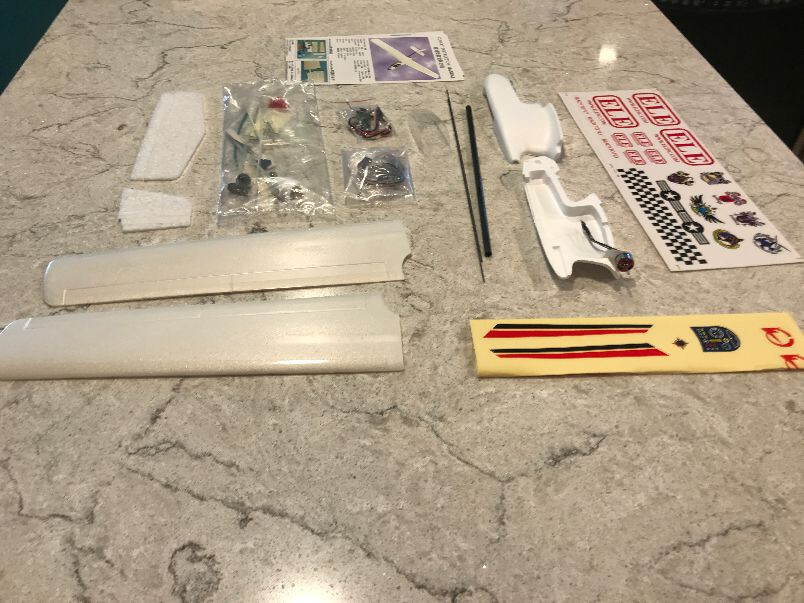 Cushat RC Pusher Glider Airplane - PNP Version