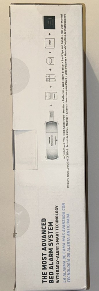Lundberg Early Alert Bed Alarm System With Wireless Sensor Pad