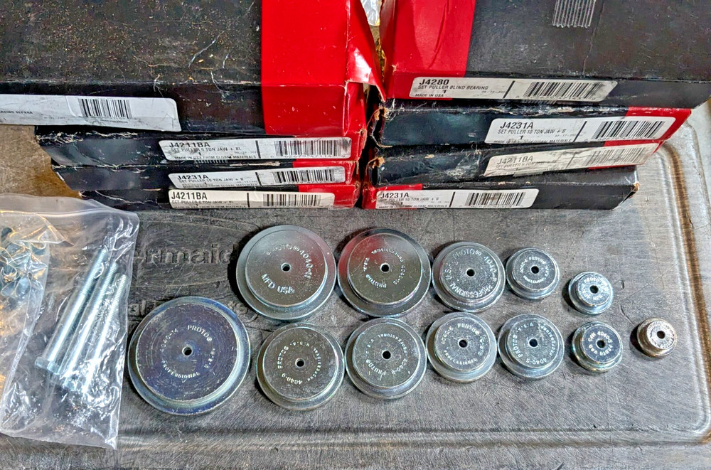 Proto-Ease Master Puller Set J4235A INCOMPLETE
