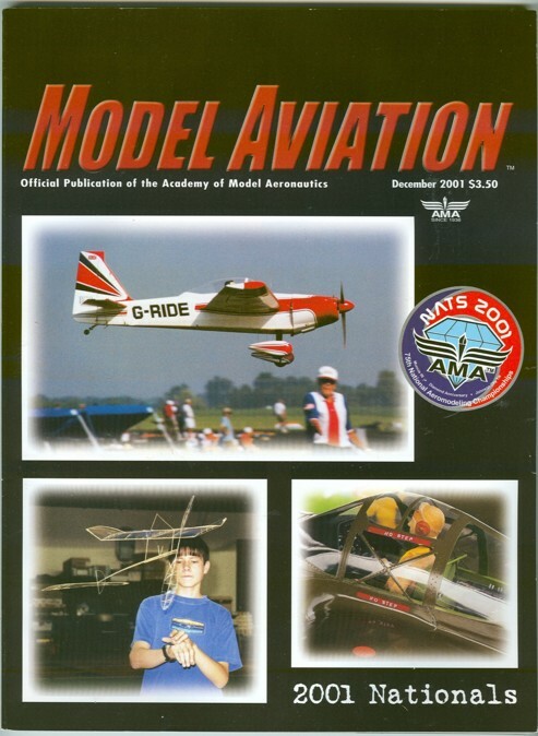 MODEL AVIATION Magazine December 2001 complete Nationals coverage