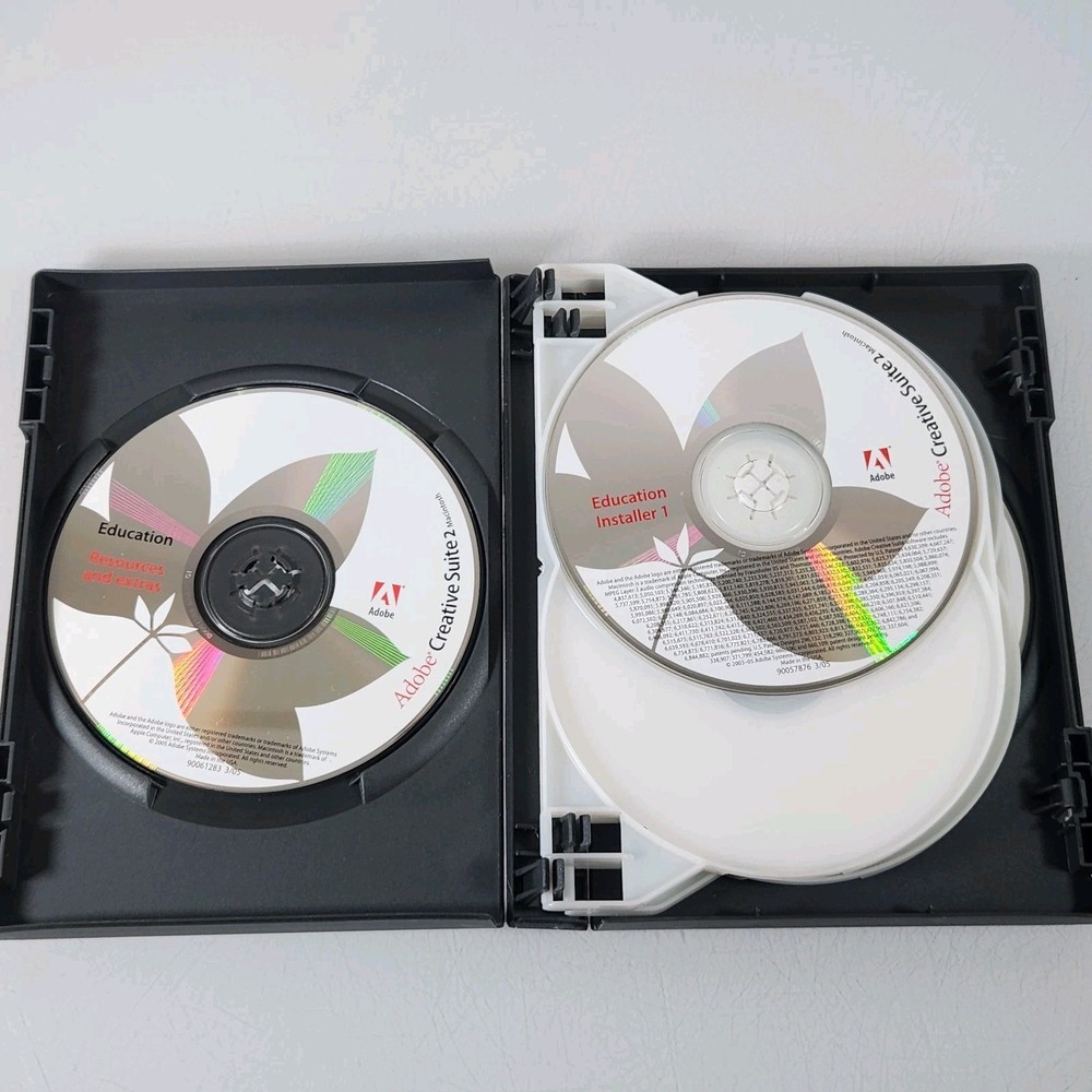 Adobe Creative Suite 2 Premium for Windows Disc and key - Read