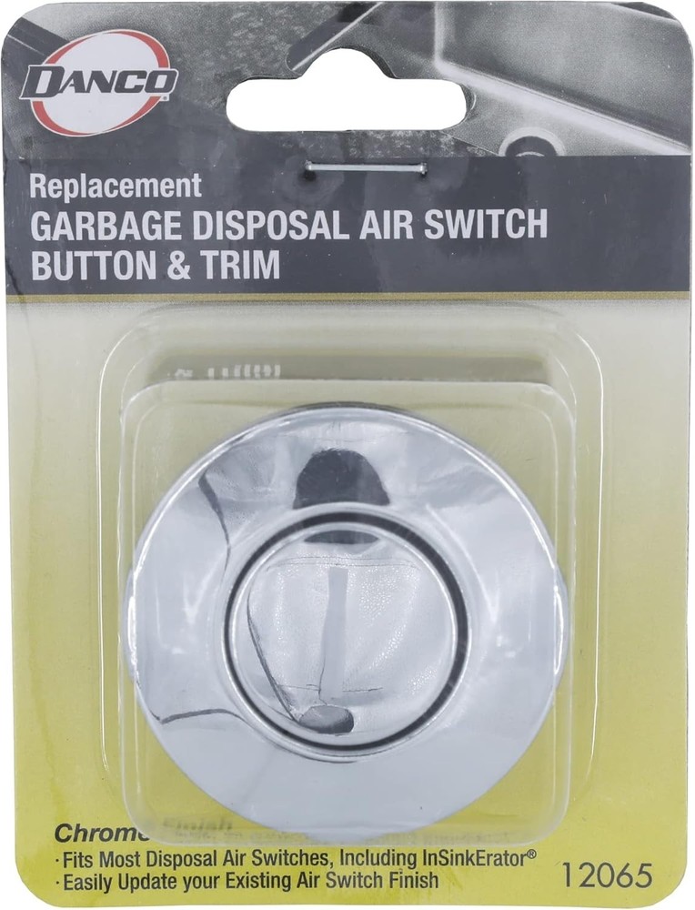 Kitchen Sink Top Mount Air Switch for Garbage Disposals Replacement Button in...