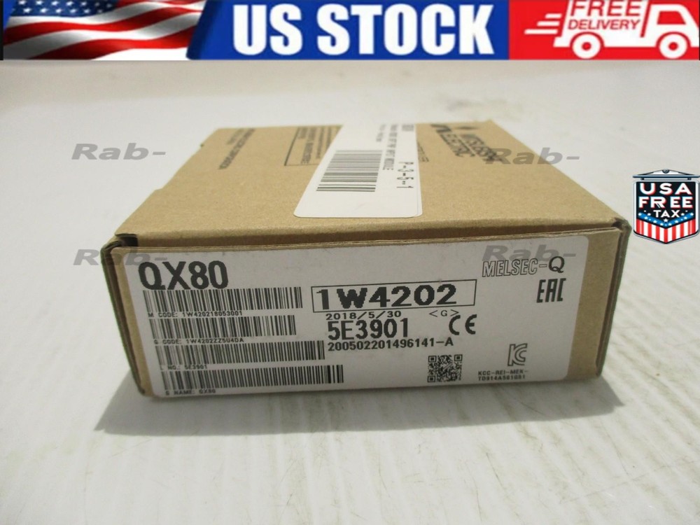 NEW MITSUBISHI QX80 PNP INPUT MODULE 16 POINT