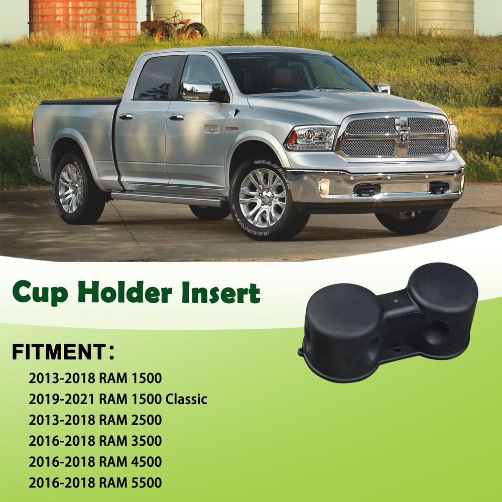Floor Center Console Cup Holder Insert Middle Console Cup Holder Inner Compat...