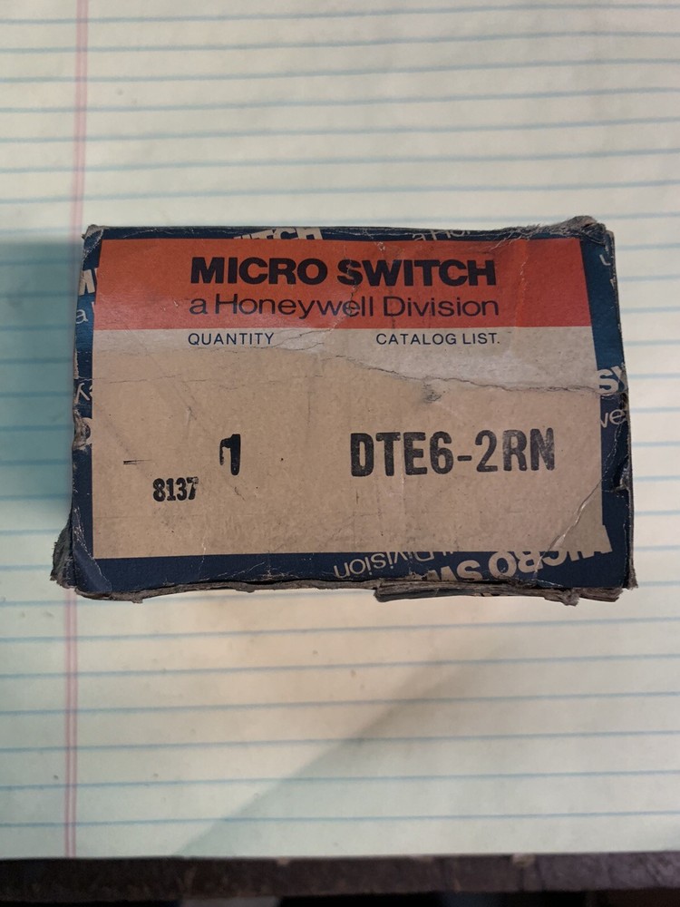 Honeywell Micro switch #DTE6-2RN with ground screw