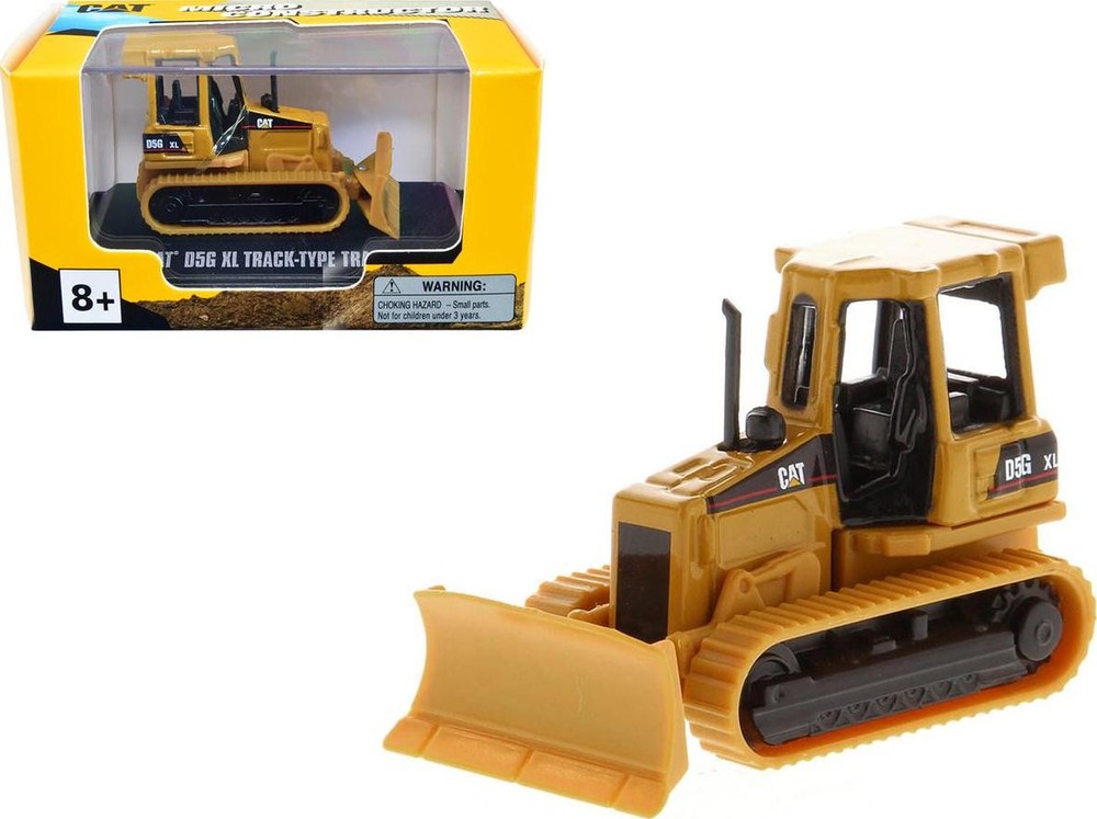 CAT Caterpillar D5G XL Track-Type Tractor Yellow Micro-Constructor Series Model