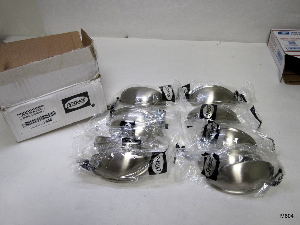 Cosmas Cabinet Hardware Satin Nickel Cup Pulls #783SN