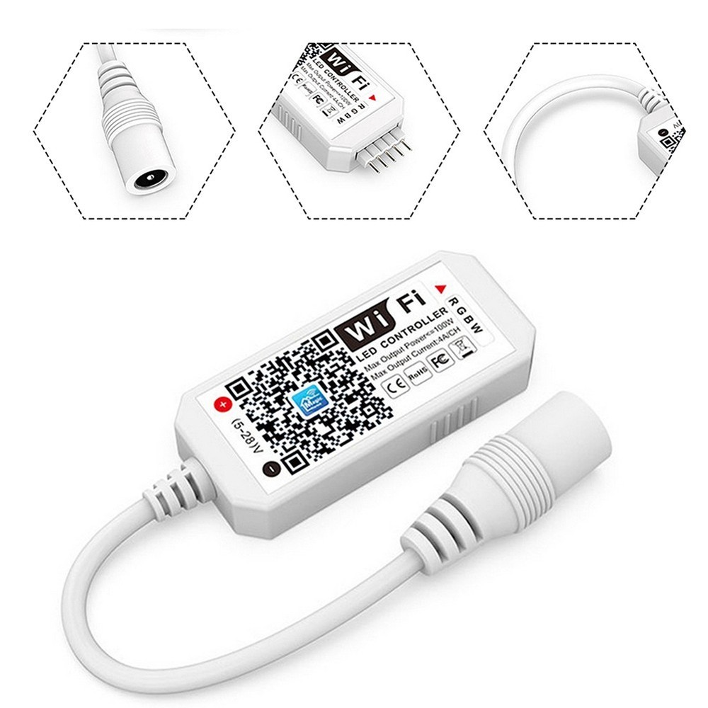 4CH WiFi Controller,RGBW Controller,Stepless Remote Control Of Aquarium-Lighting