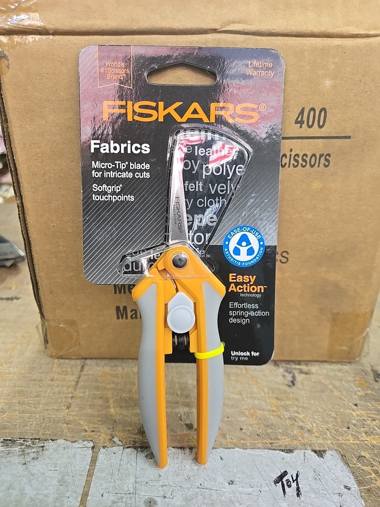 Fiskars 190500-1003 5 in Micro Tip Spring Scissor