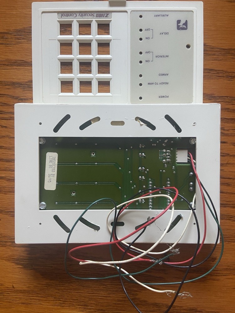 Moose Products Inc. Z1100 Security Control Panel Keypad HL 338