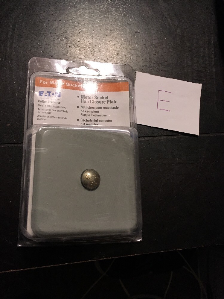 Eaton 2 In. Hub Closure Plate ARP00002CHBCS