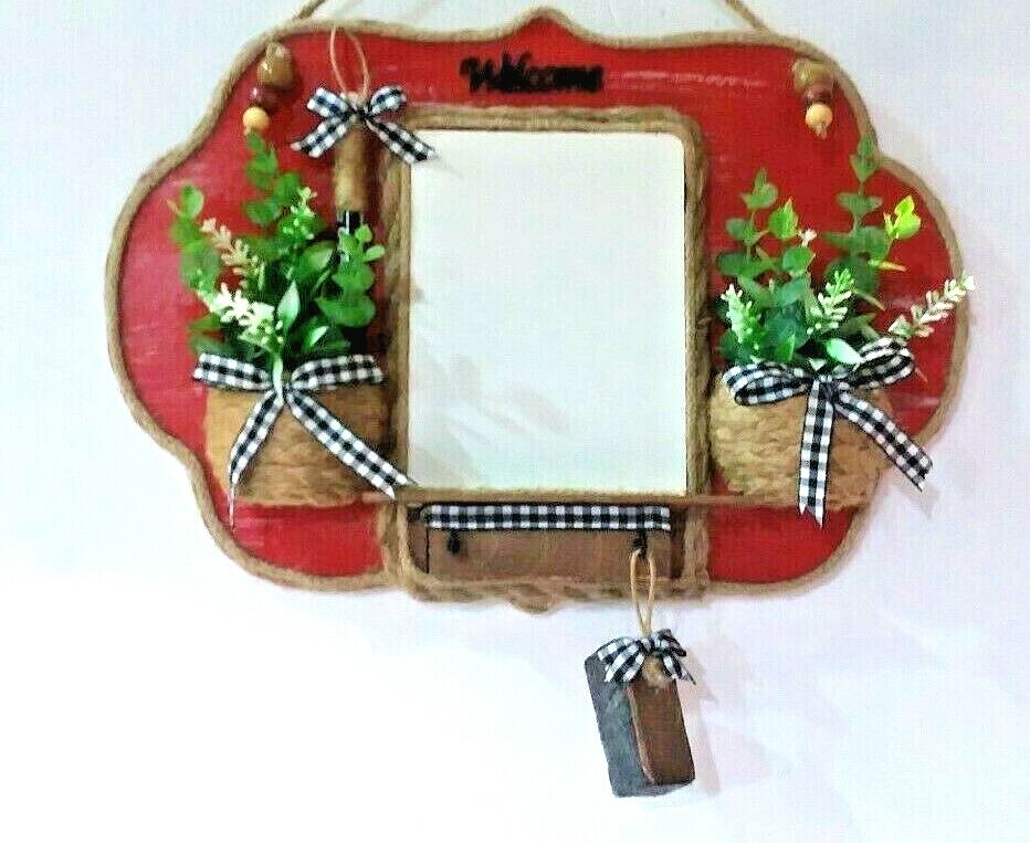 DECORATIVE SMALL DRY ERASE BOARD - WALL HANGING SIGN