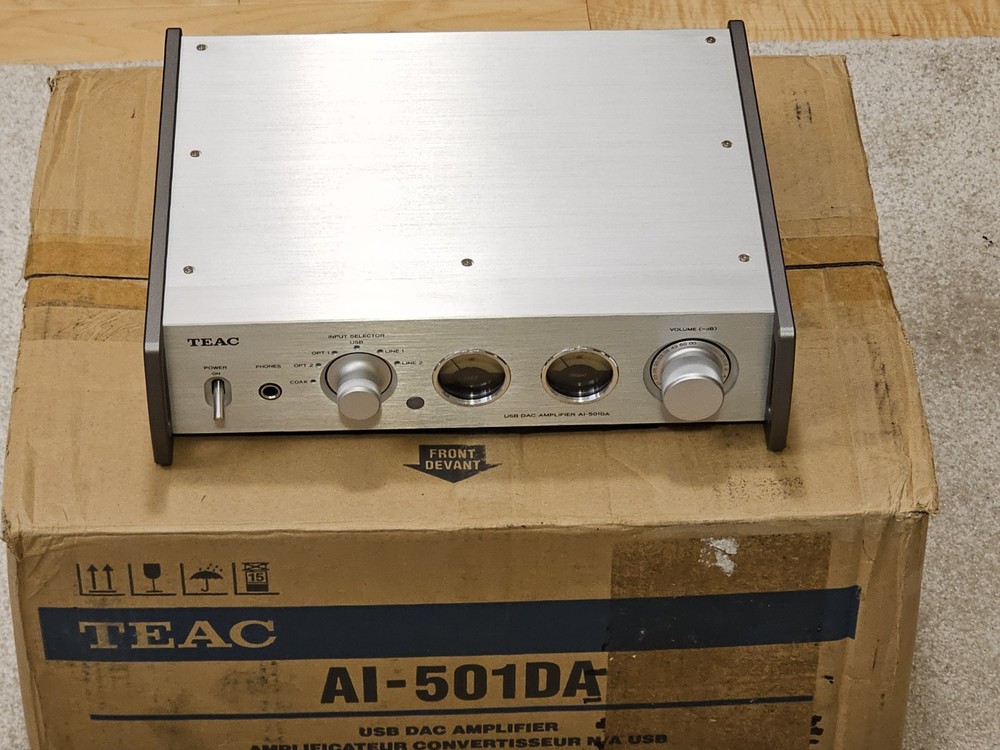 TEAC AI-501 DA USB DAC INTEGRATED AMPLIFIER, Open Box.
