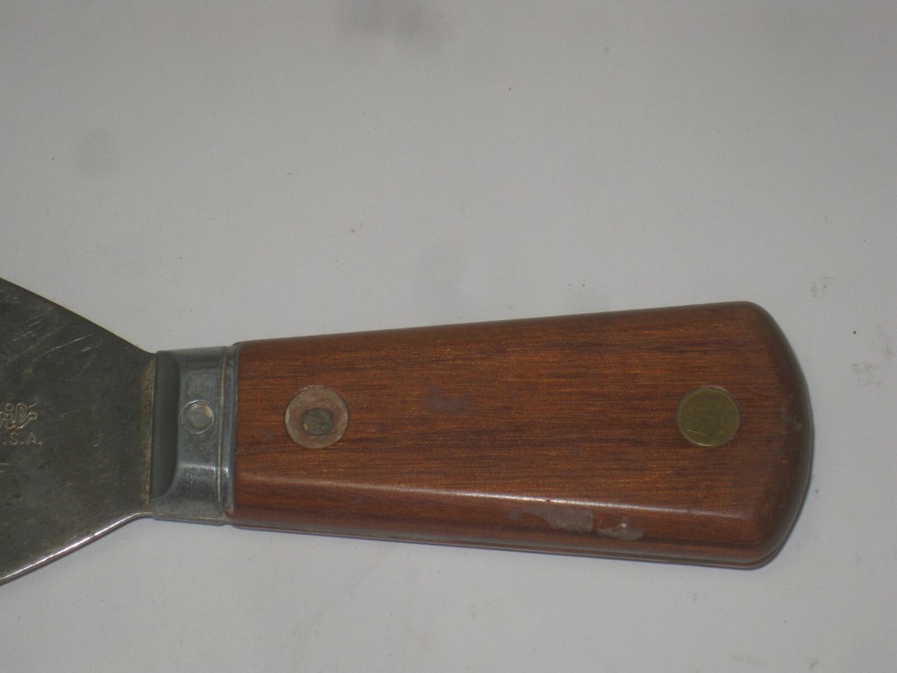 Vintage RED DEVIL 3" Putty Knife / Scraper / PI-3F