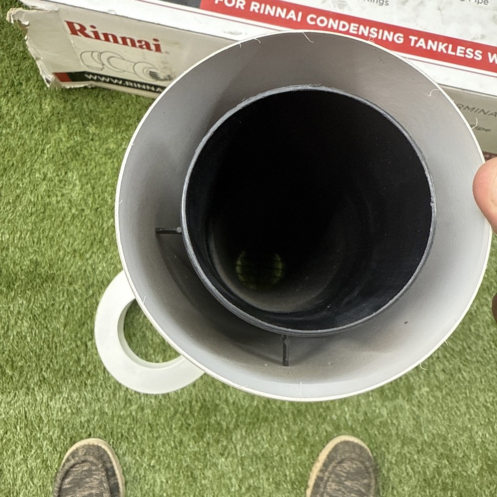 Rinnai 223190PP 21'' Universal Condensing Horizontal Termination Kit Open Box