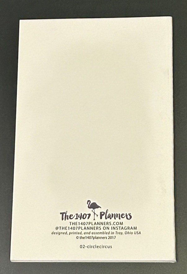 The 1407 Planners Mini Dot Grid Notebook Journal