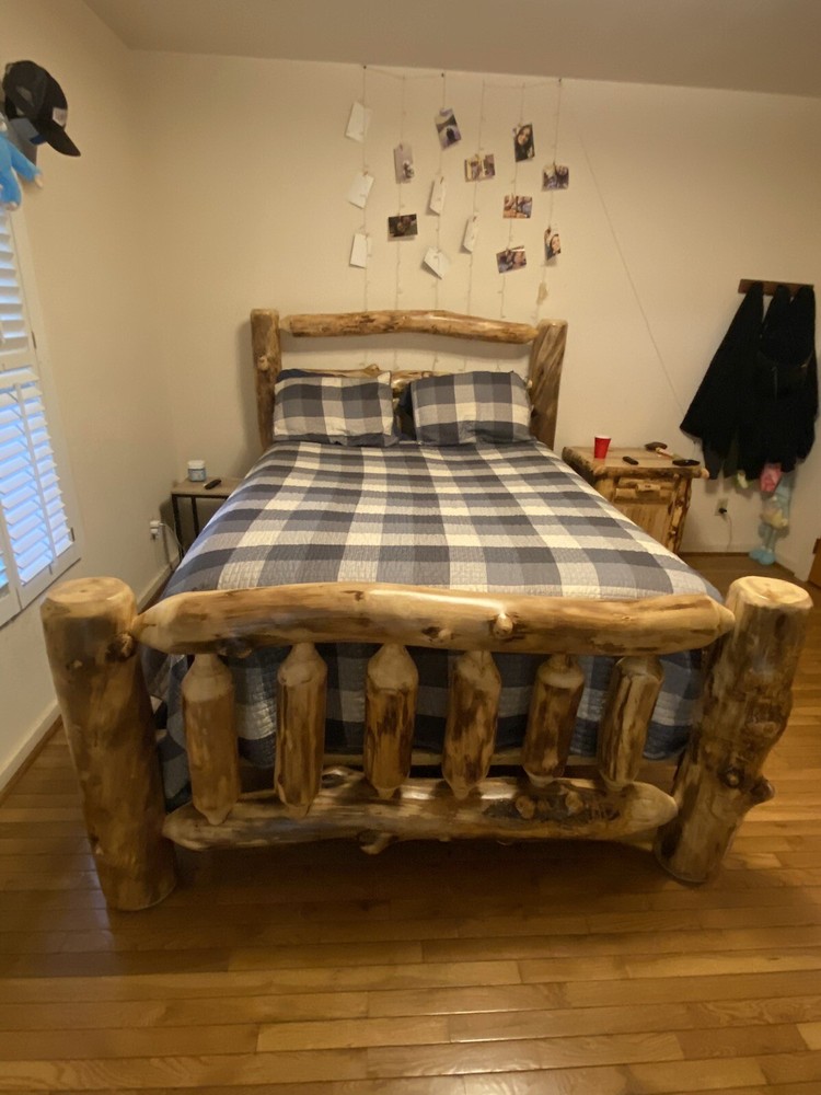 Bed frame And Nightstand