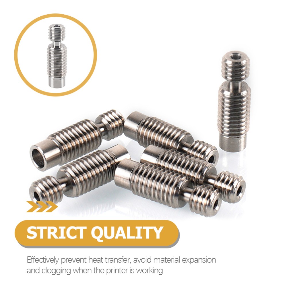 Wear-resistant Throat Tube Titanium Alloy Heatbreak Supper Smooth